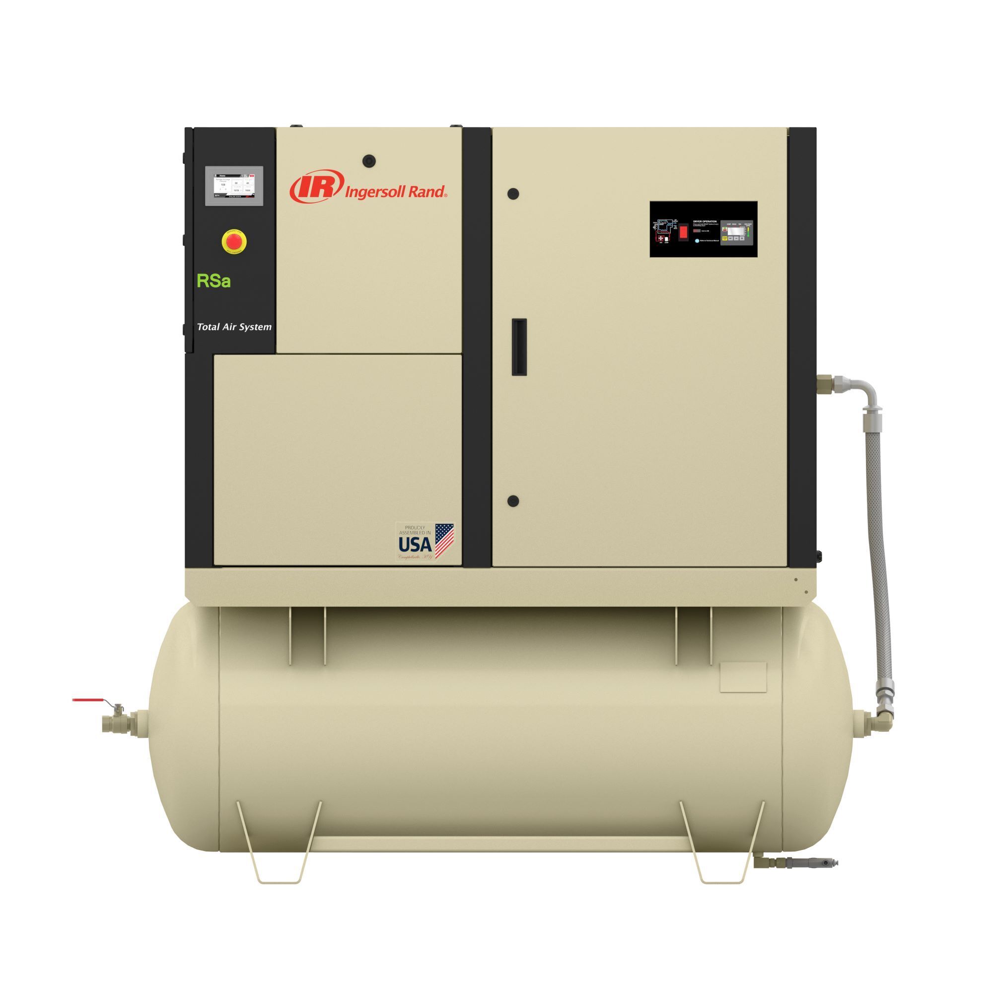 Ingersoll Rand, RSa18i-A138-TAS - 208/3/60 - 120 GAL., Horsepower 25 HP, Air Tank Size 120 Gal, Volts 208 Part# 47823582001